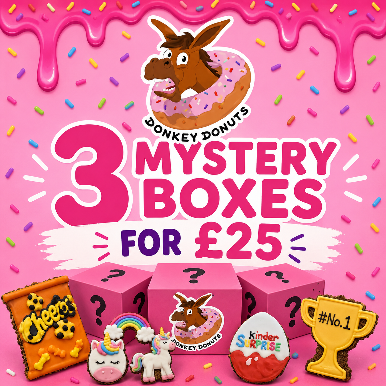 Bank holiday 3 mystery boxes just £25!!!