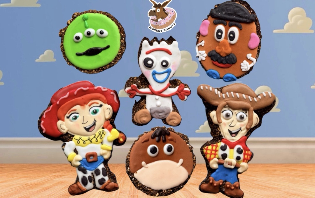 Toy story themed Donkey Donuts