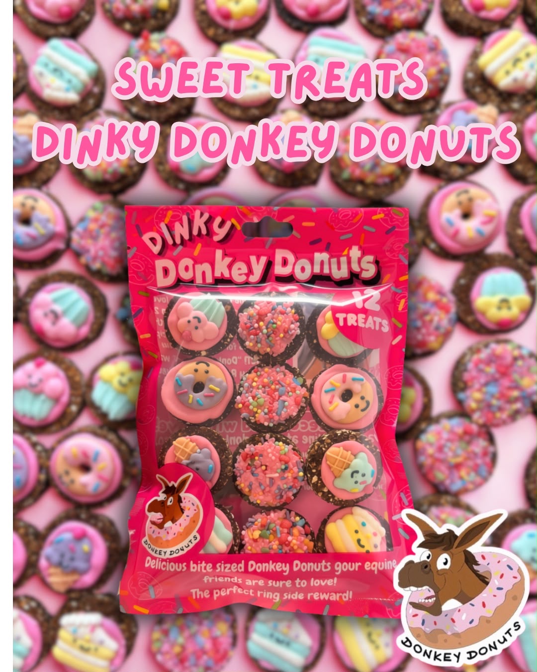 Sweet treat Dinky Donkey Donuts